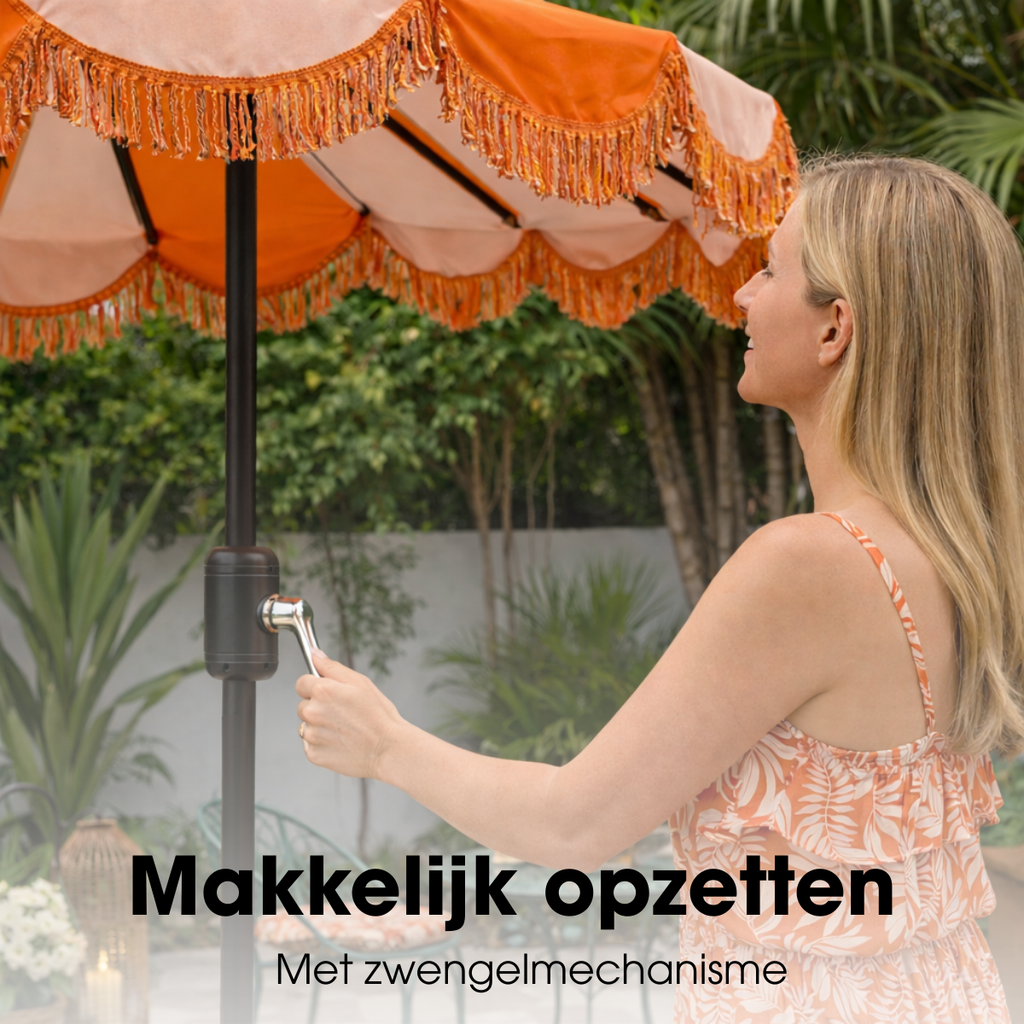 Parasol Kim Oranje Mica Decorations