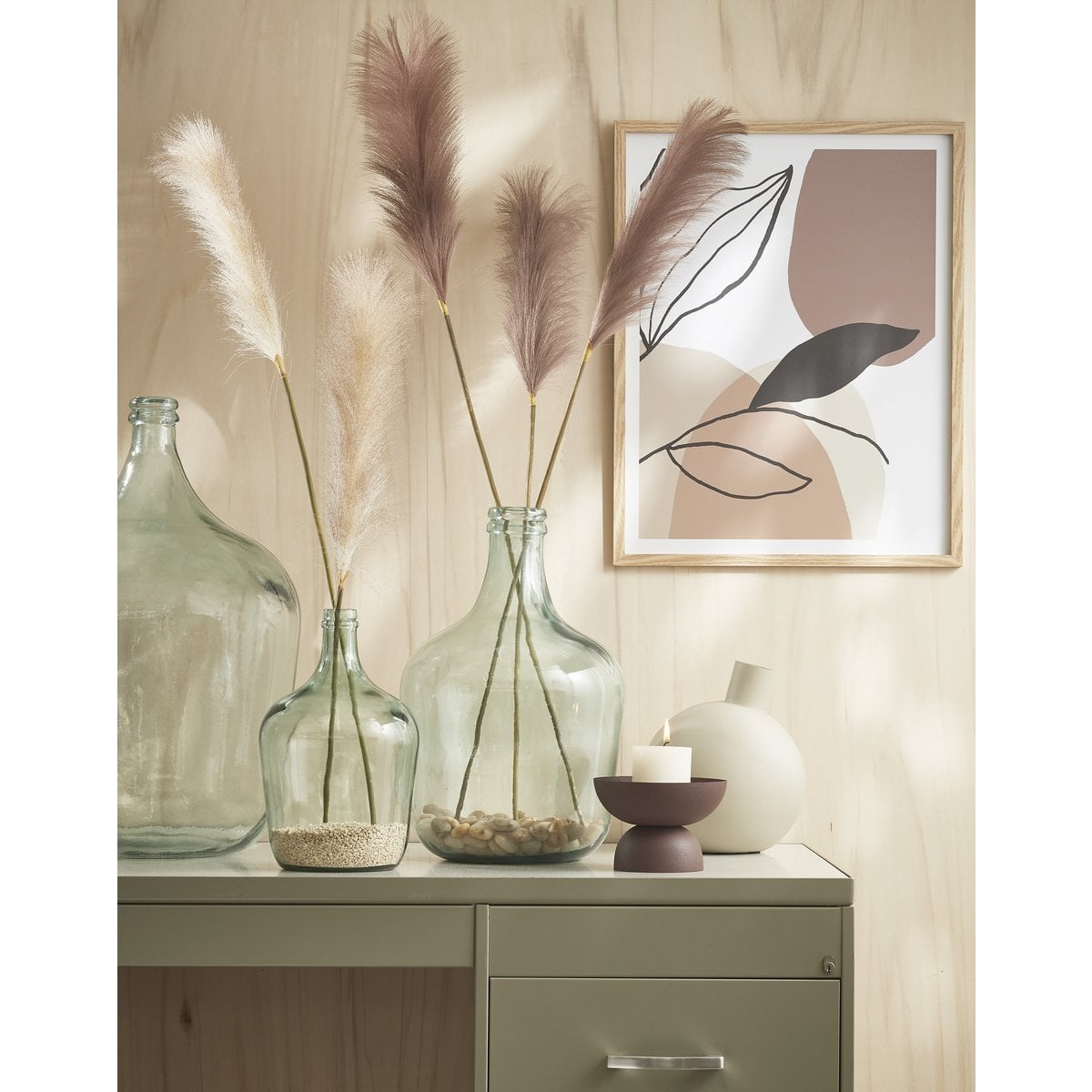 Decoratieve fles Diego Mica Decorations