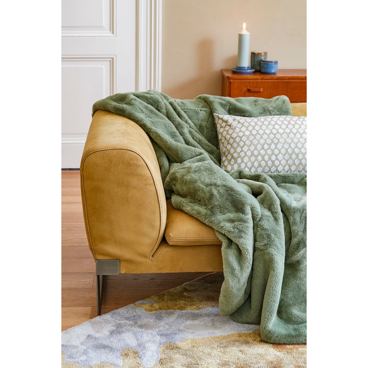 Plaid Bronte Donkerbruin Mica Decorations