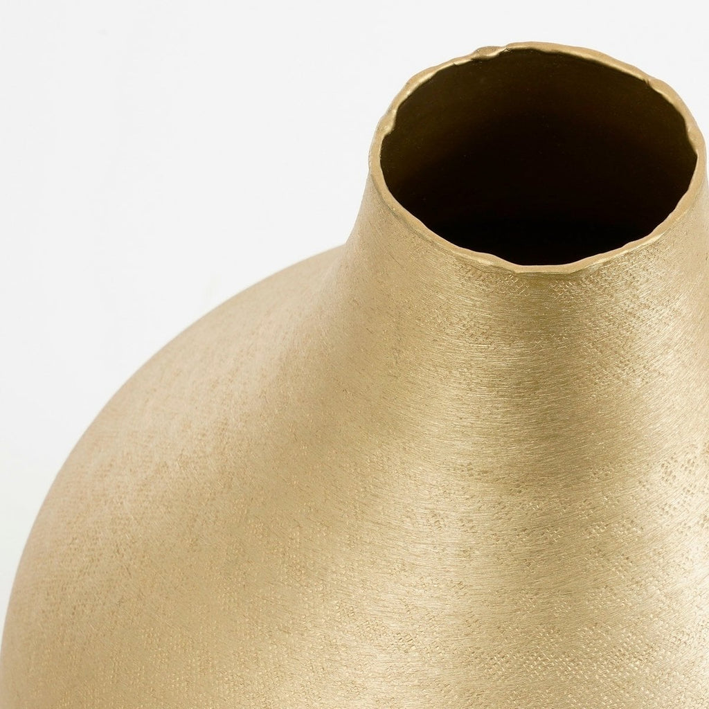 Decoratieve vaas Kyan Champagne Mica Decorations