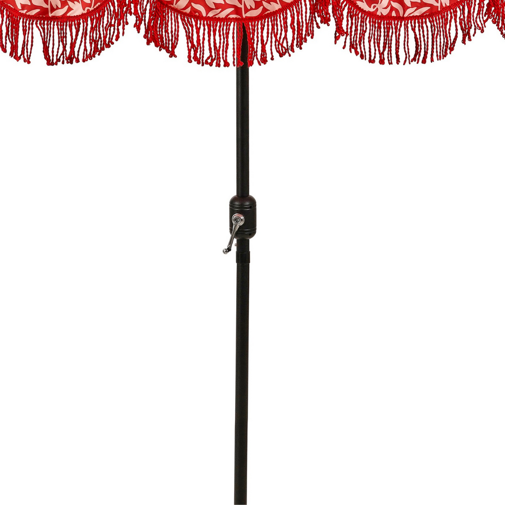 Parasol Kelly Rood Mica Decorations