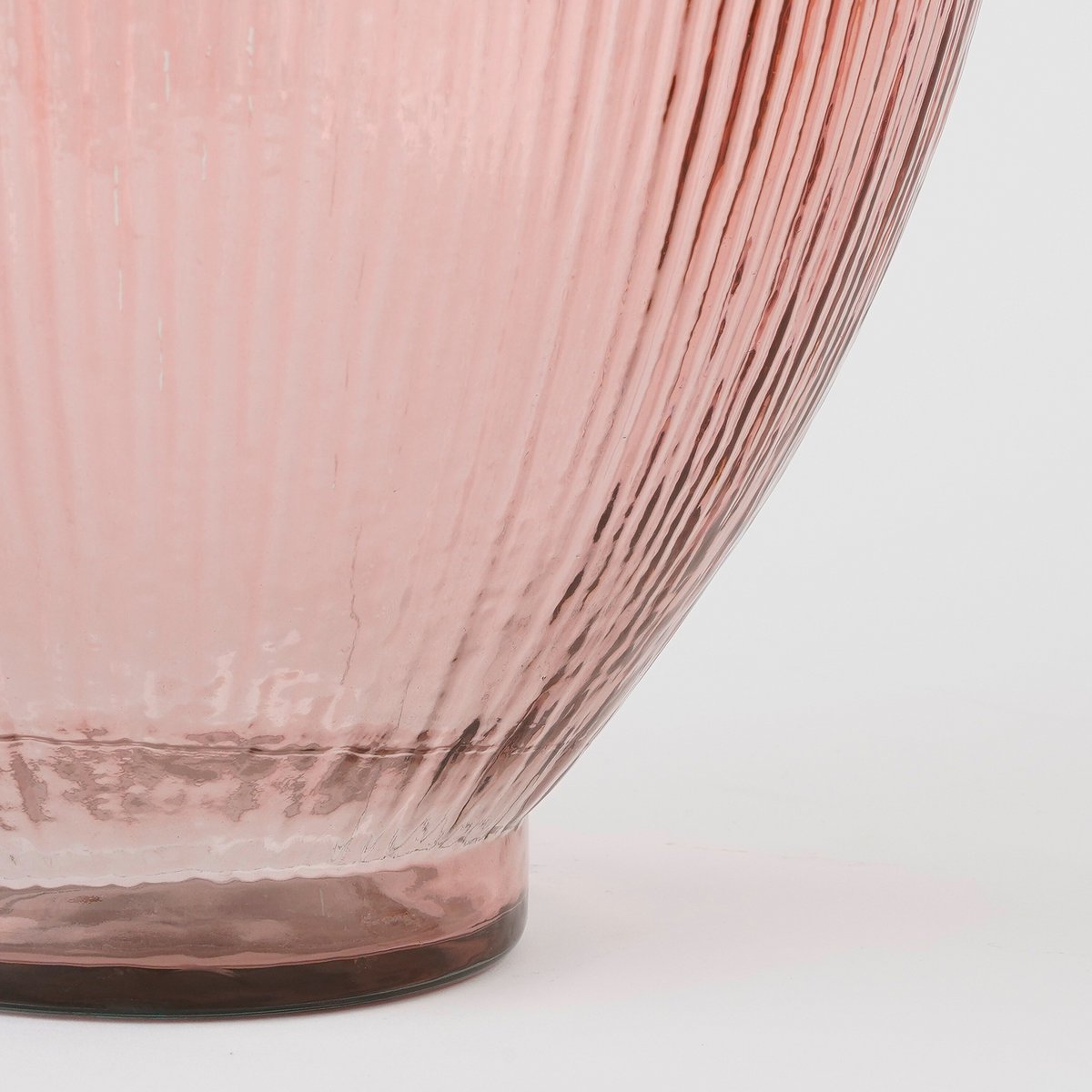 Decoratieve fles Firenza Lichtroze Mica Decorations