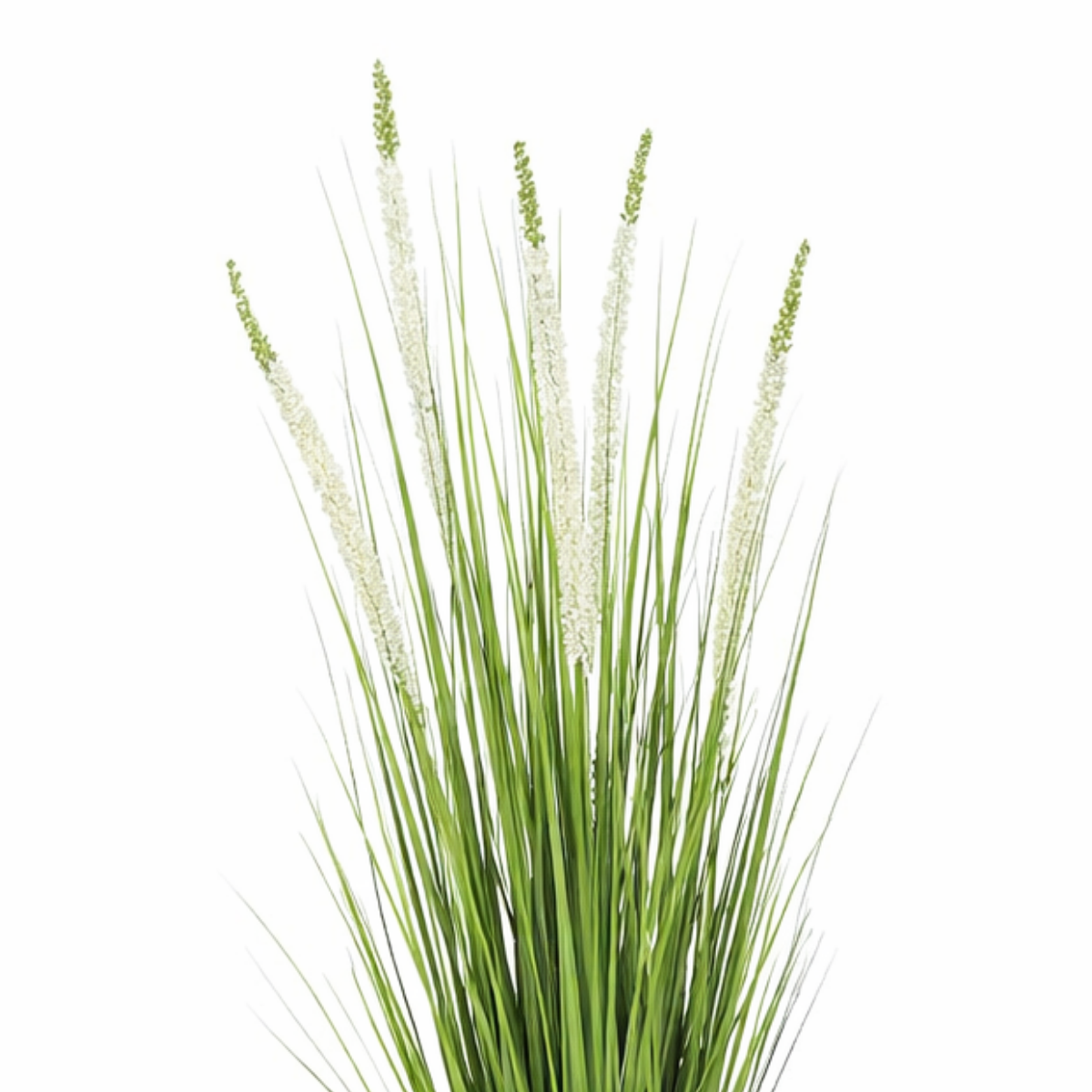 Kunstplant Siergras Wit Mica Decorations