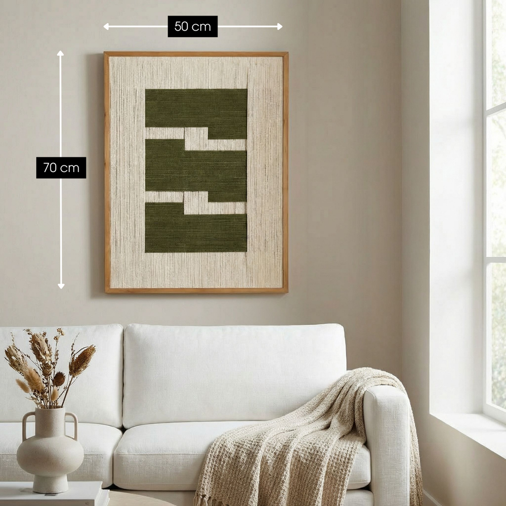 Wanddecoratie  Groen Mica Decorations