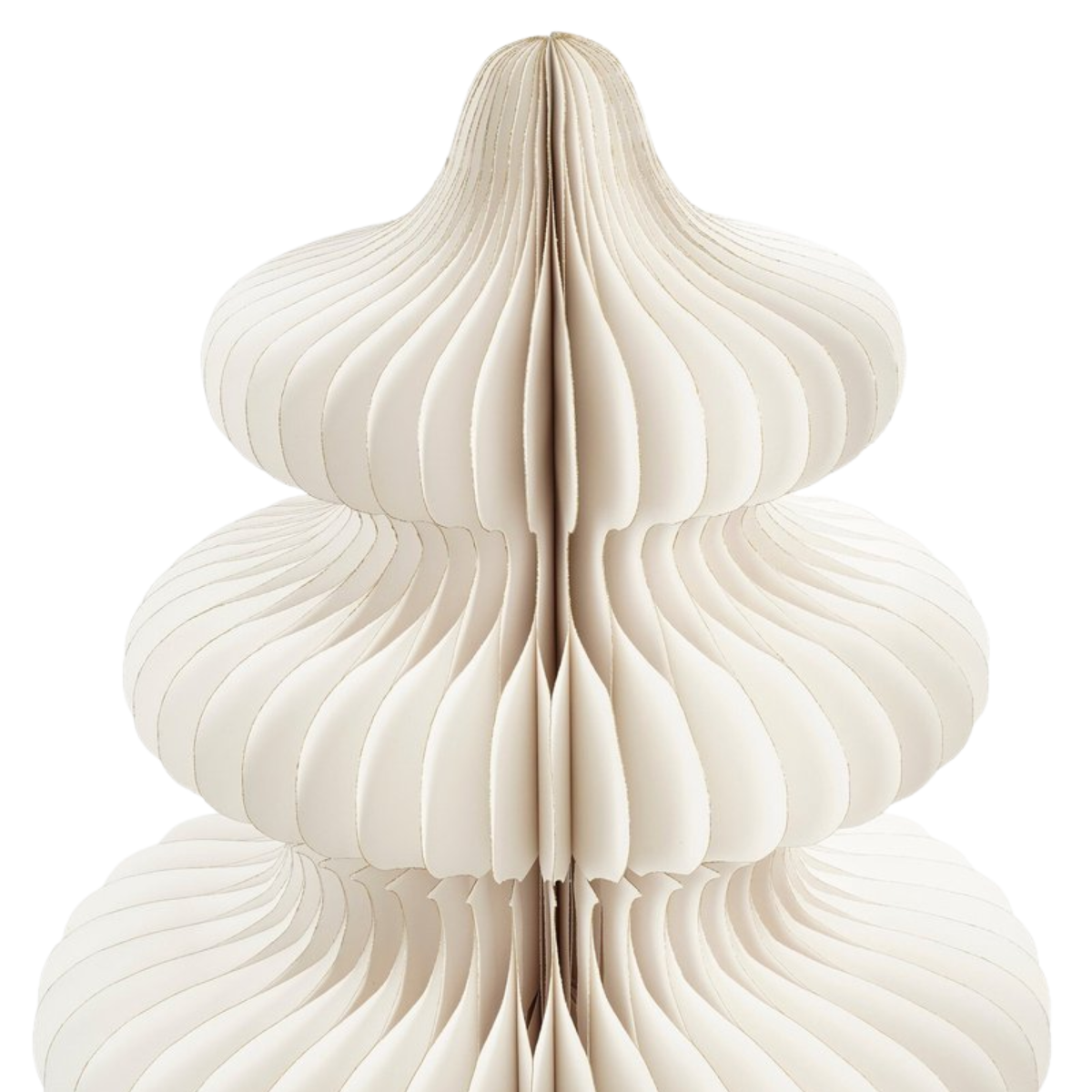 Decoratieve kerstboom  Wit Mica Decorations