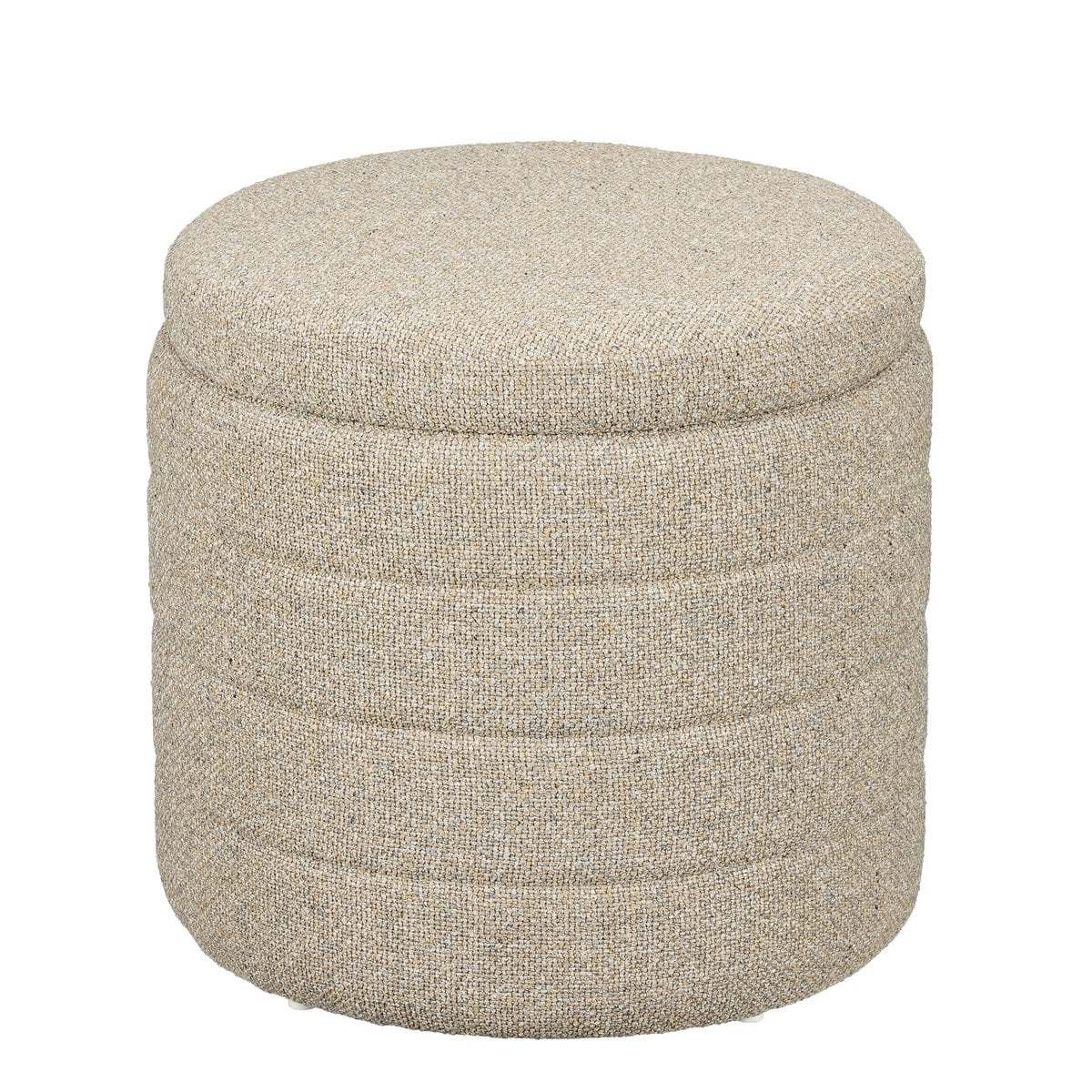 Poef Pouffe Beige Mica Decorations