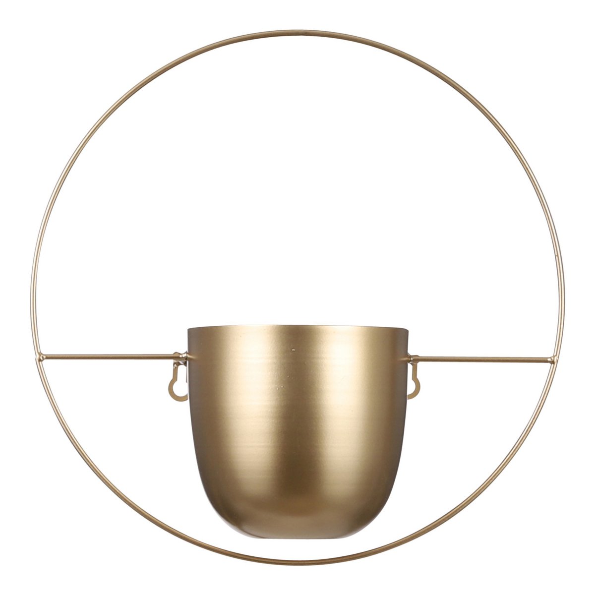 Dexter Bloempot Wand - L34 x B14 x H34 cm - Goud