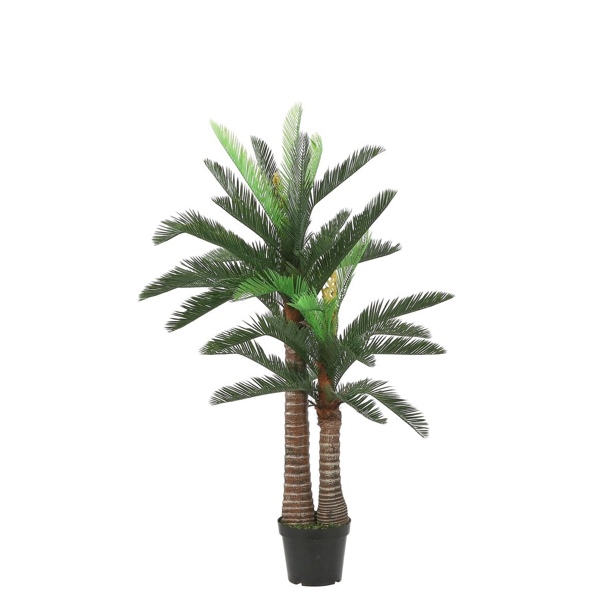 Kunstplant Cycas Groen Mica Decorations
