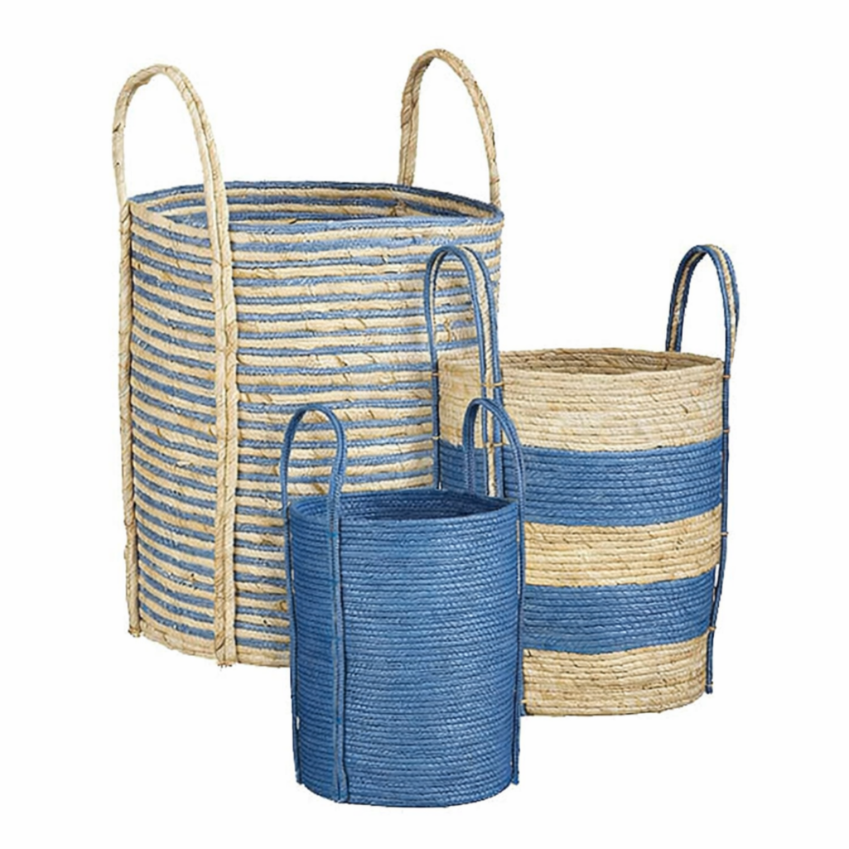 Plantenmand set  Blauw Mica Decorations
