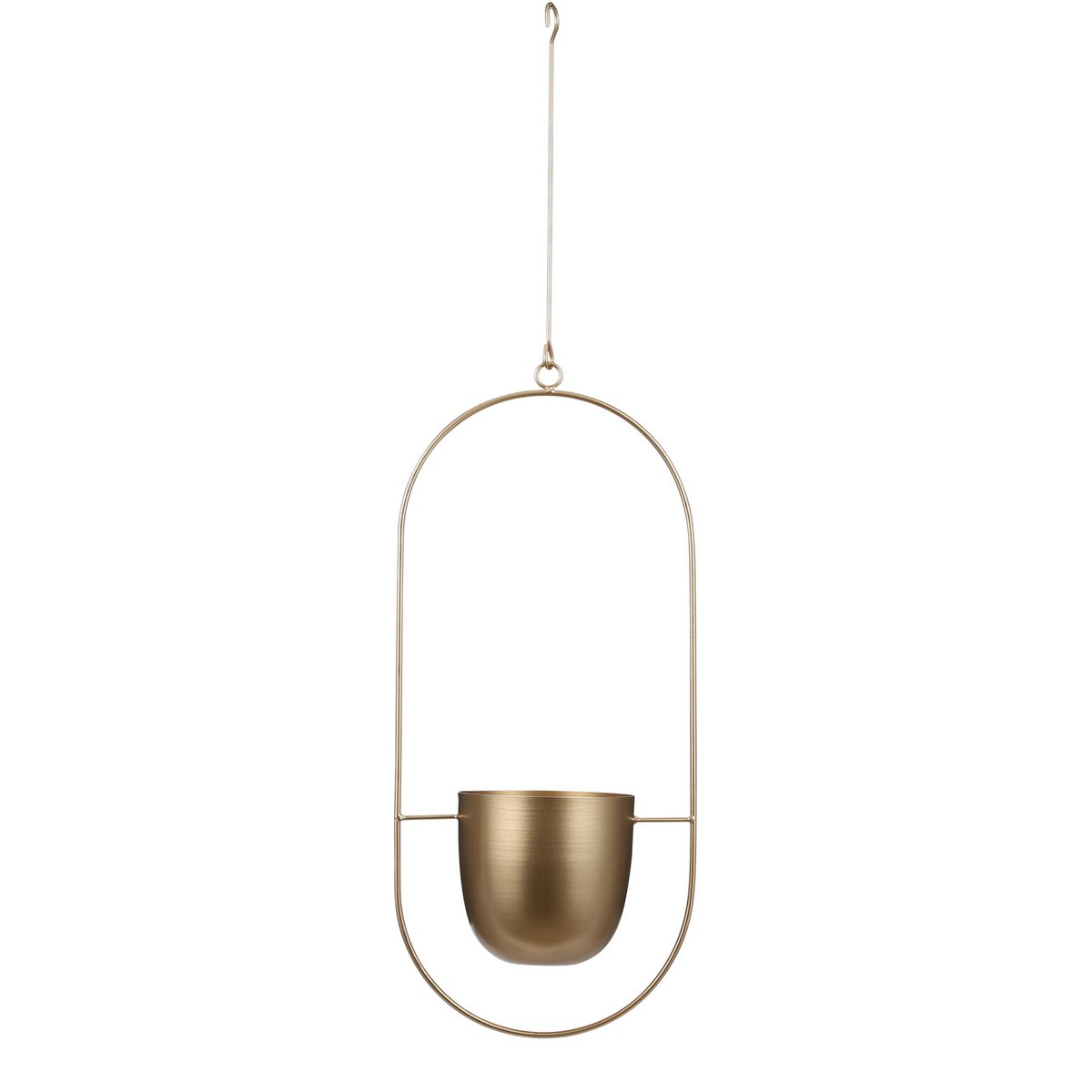 Dexter Bloempot Hangend - L24 x B14 x H83 cm - Goud