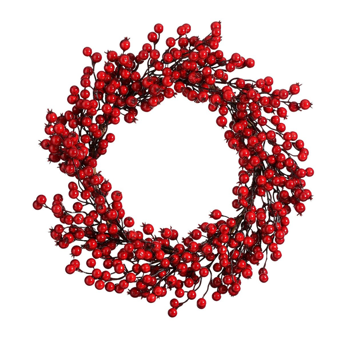 Kerstkrans  Rood Mica Decorations