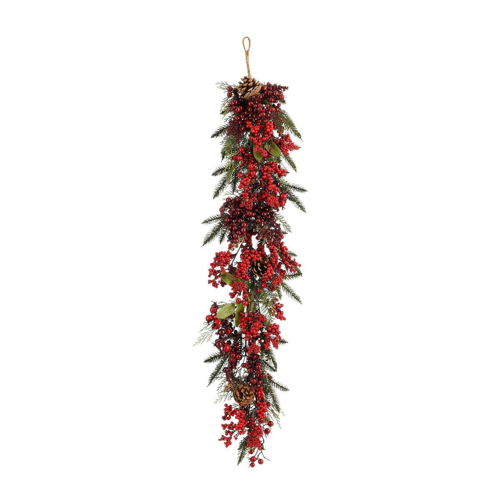 Kerst guirlande Randell Rood Mica Decorations