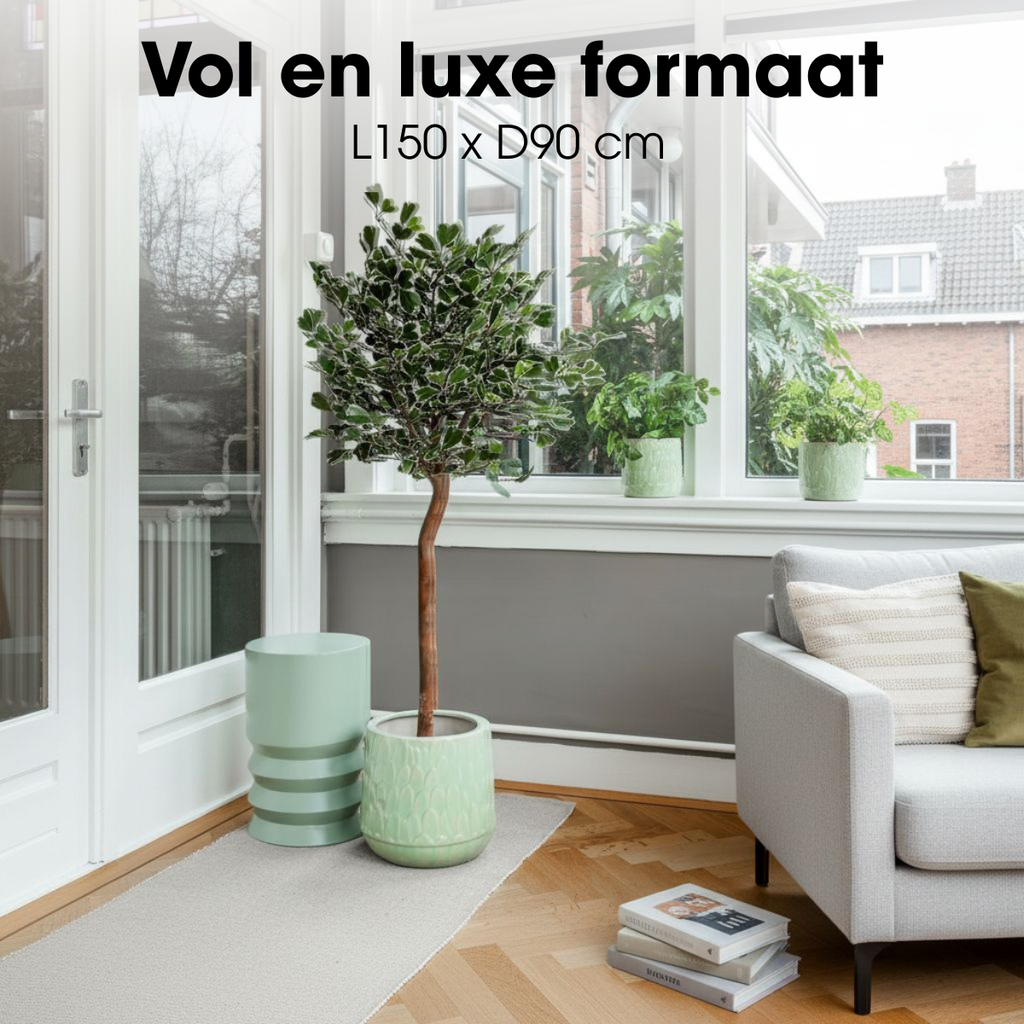 Kunstplant Ficus Groen Mica Decorations