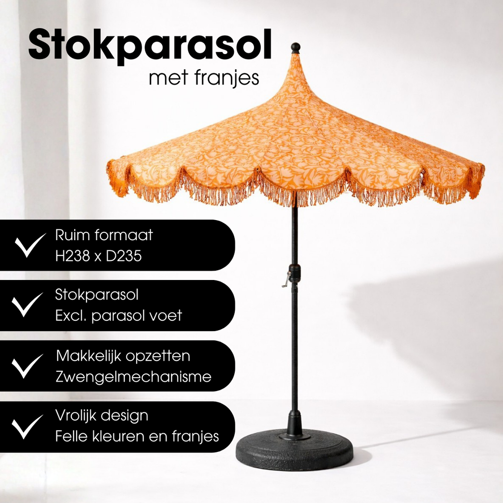 Parasol Kelly Oranje Mica Decorations