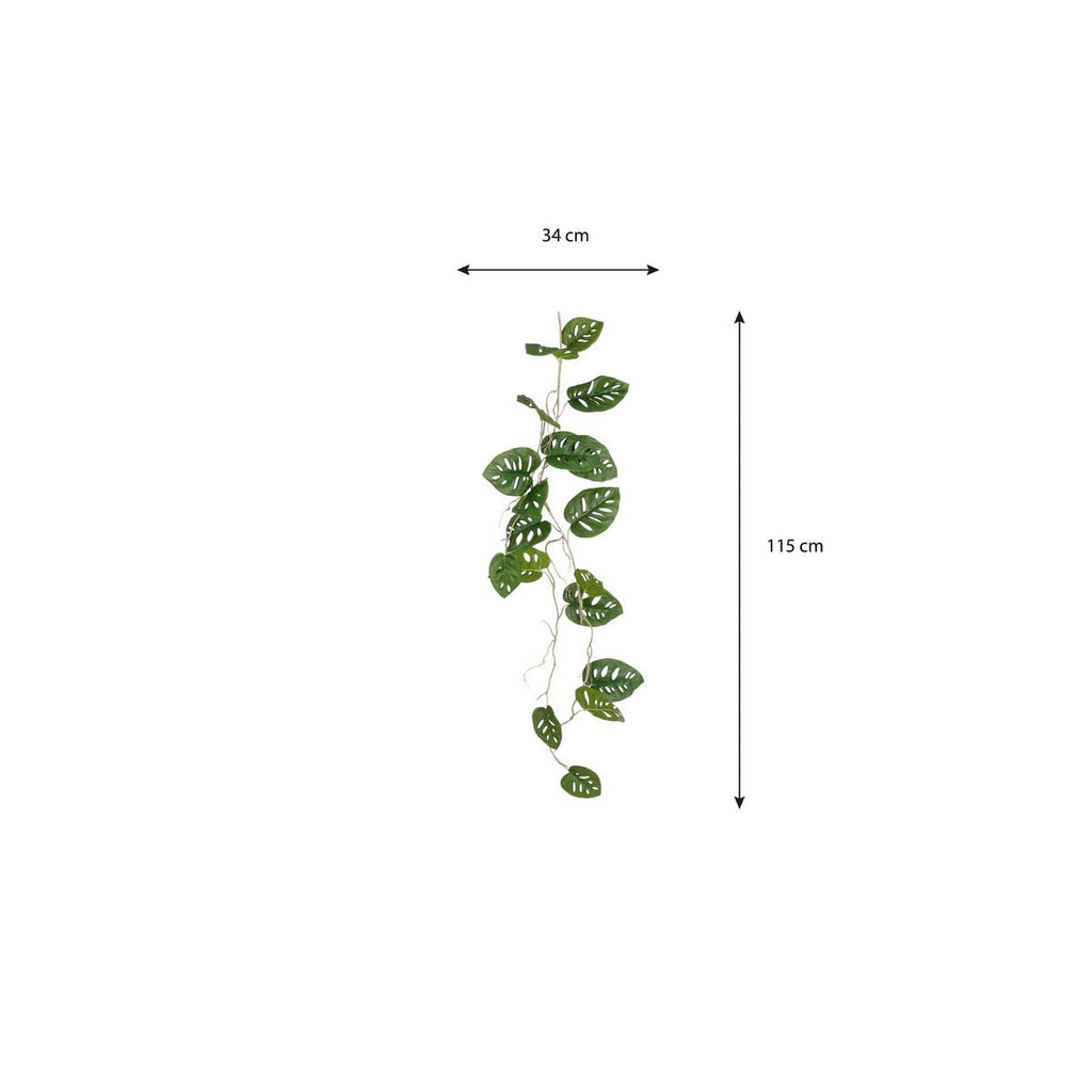 Kunstplant Monstera Groen Mica Decorations