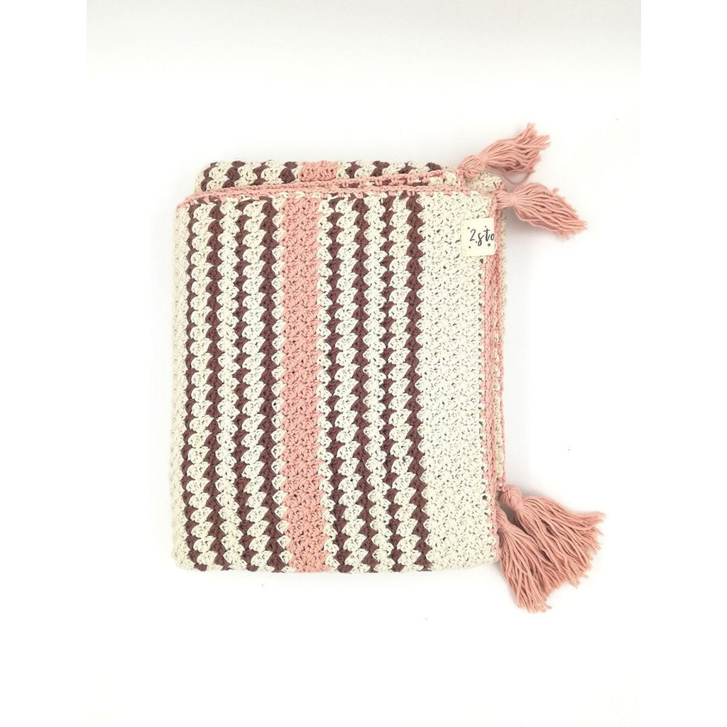 BOHEMIAN katoenen deken