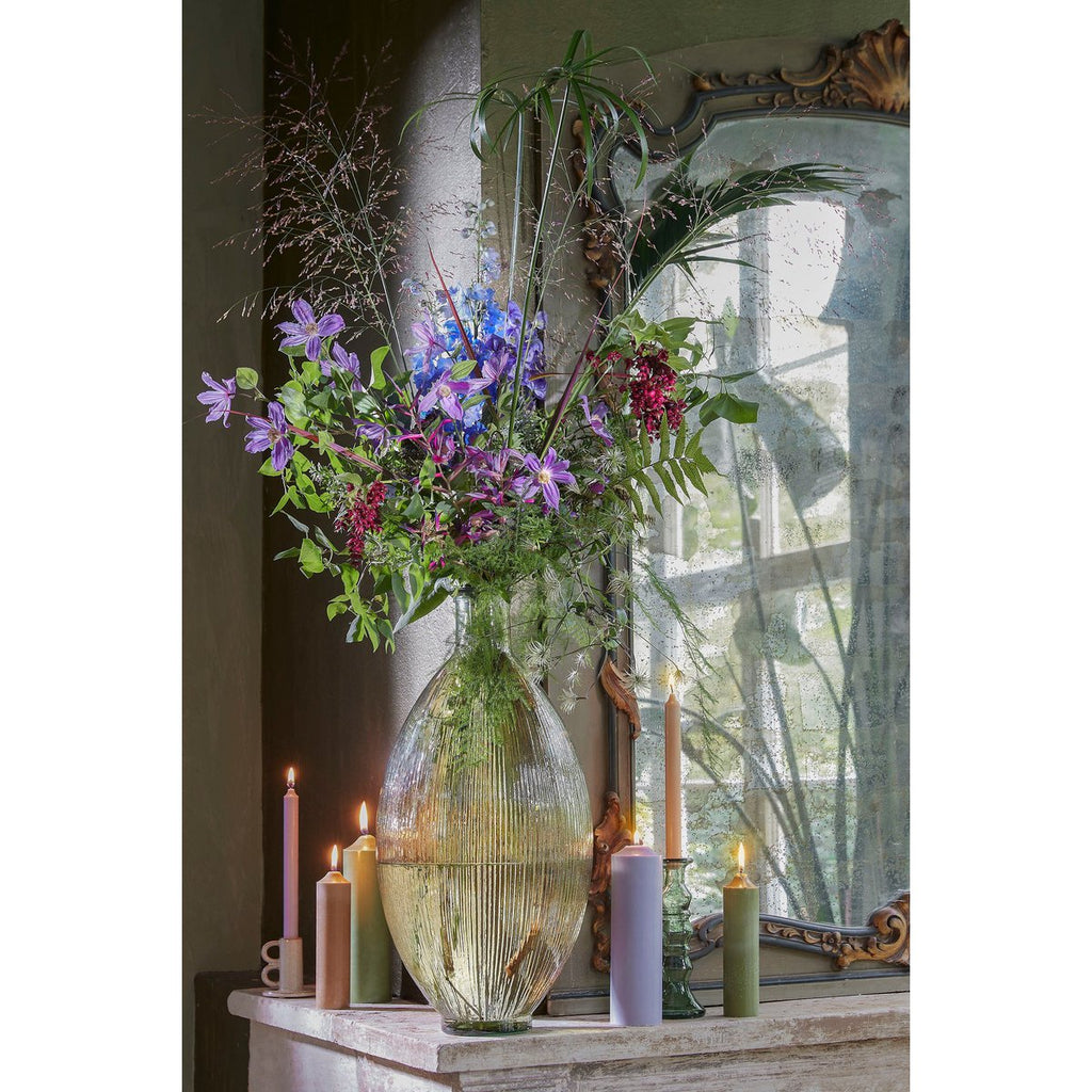 Decoratieve fles Firenza Lichtbruin Mica Decorations