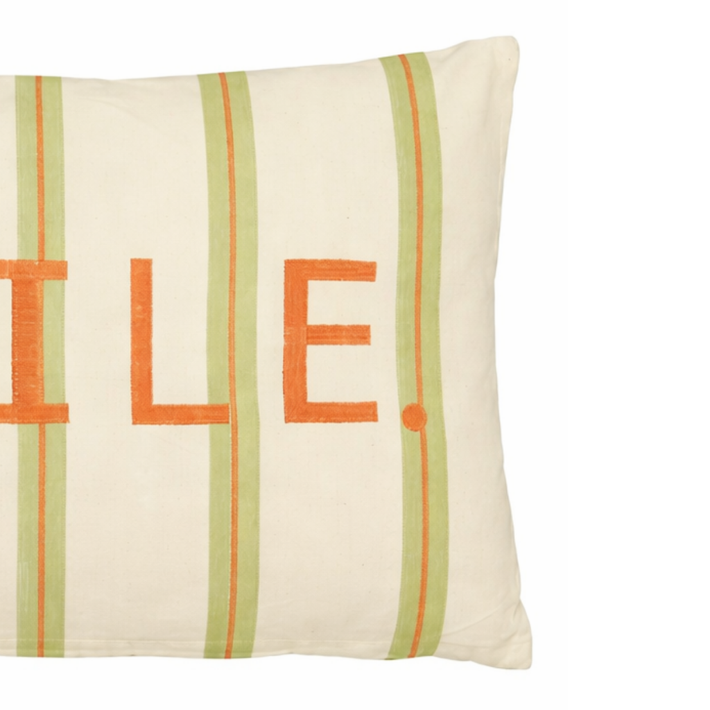 Sierkussen  Groen Mica Decorations