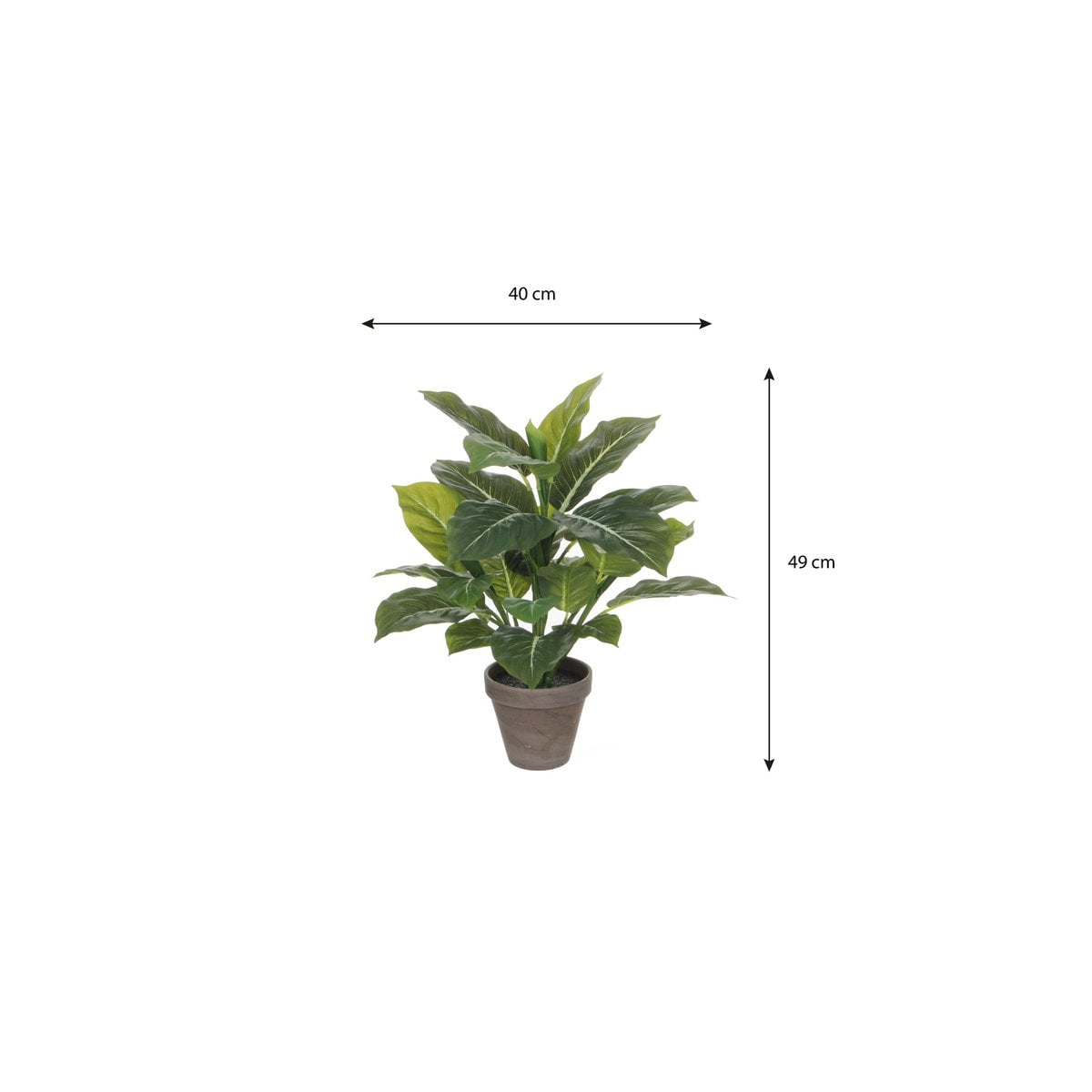 Kunstplant Evergreen Groen Mica Decorations