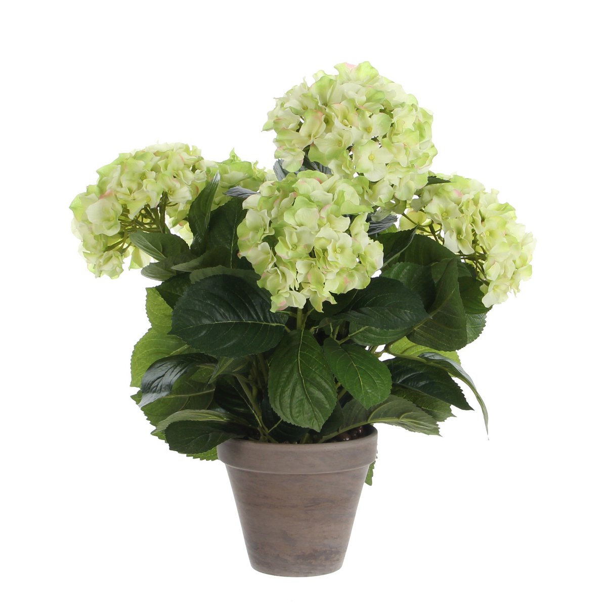 Kunstplant Hydrangea Crème Mica Decorations