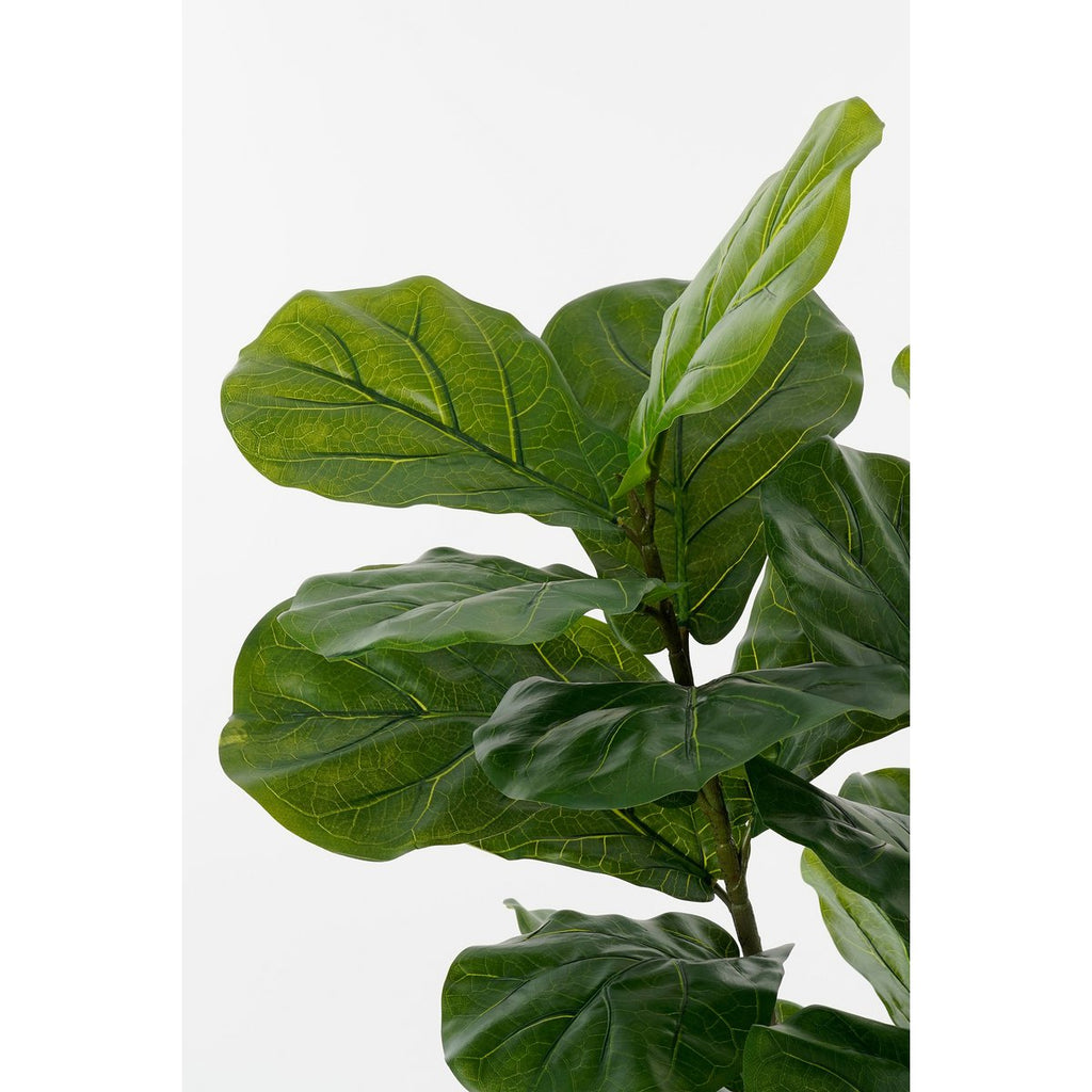 Ficus Lyrata Kunstplant in Pot - H150 x Ø50 cm - Groen