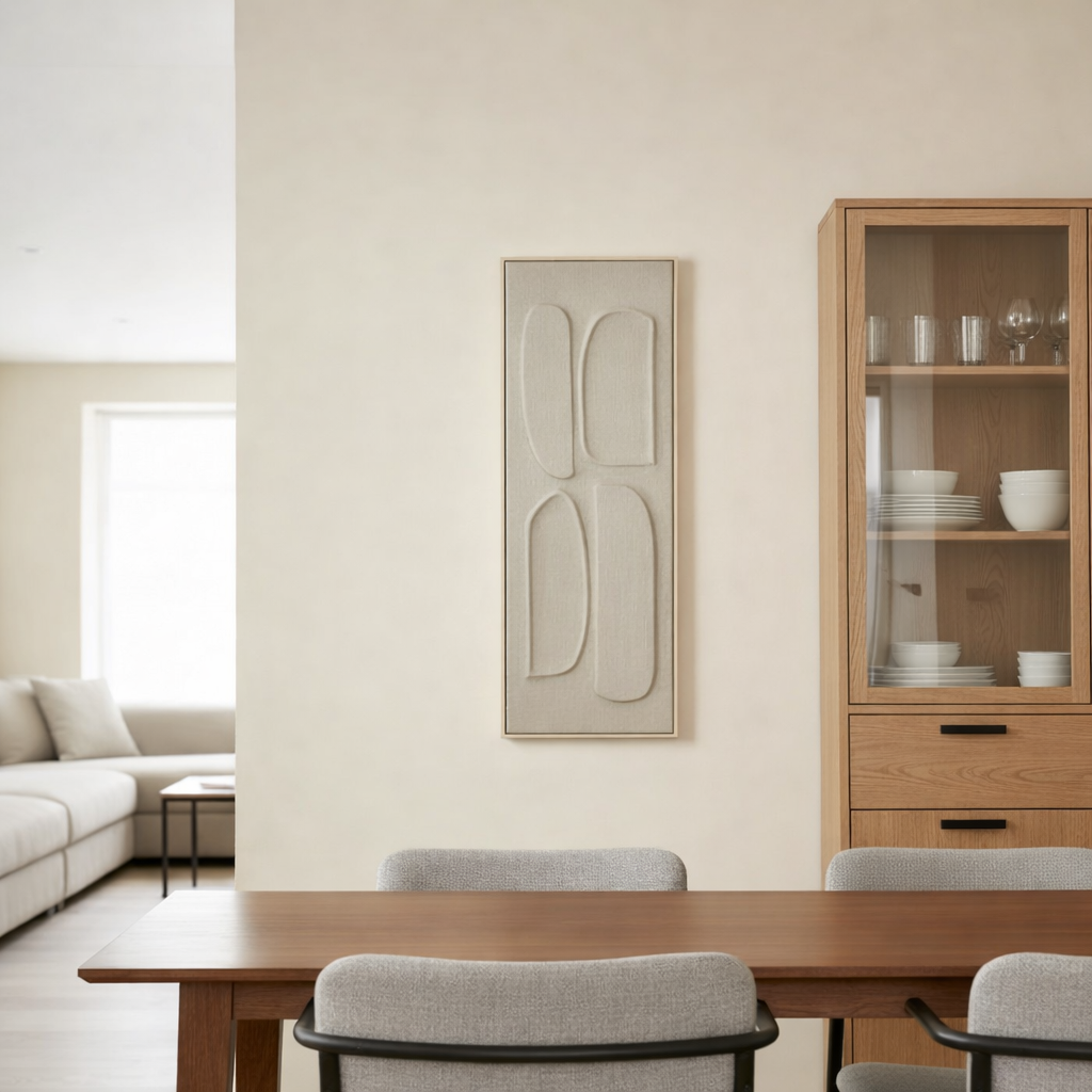 Wanddecoratie  Bruin Mica Decorations