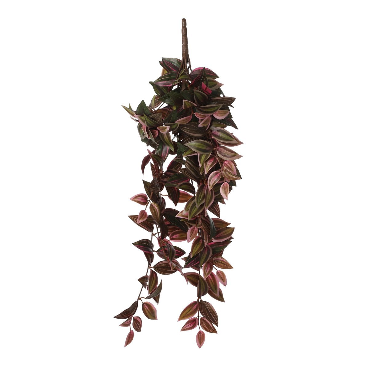 Kunst hangplant Tradescantia Donkerrood Mica Decorations