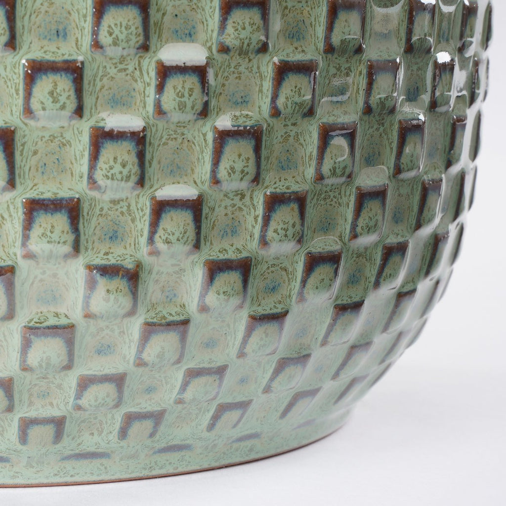 Daan Bloempot - H21 x Ø22 cm - Groen