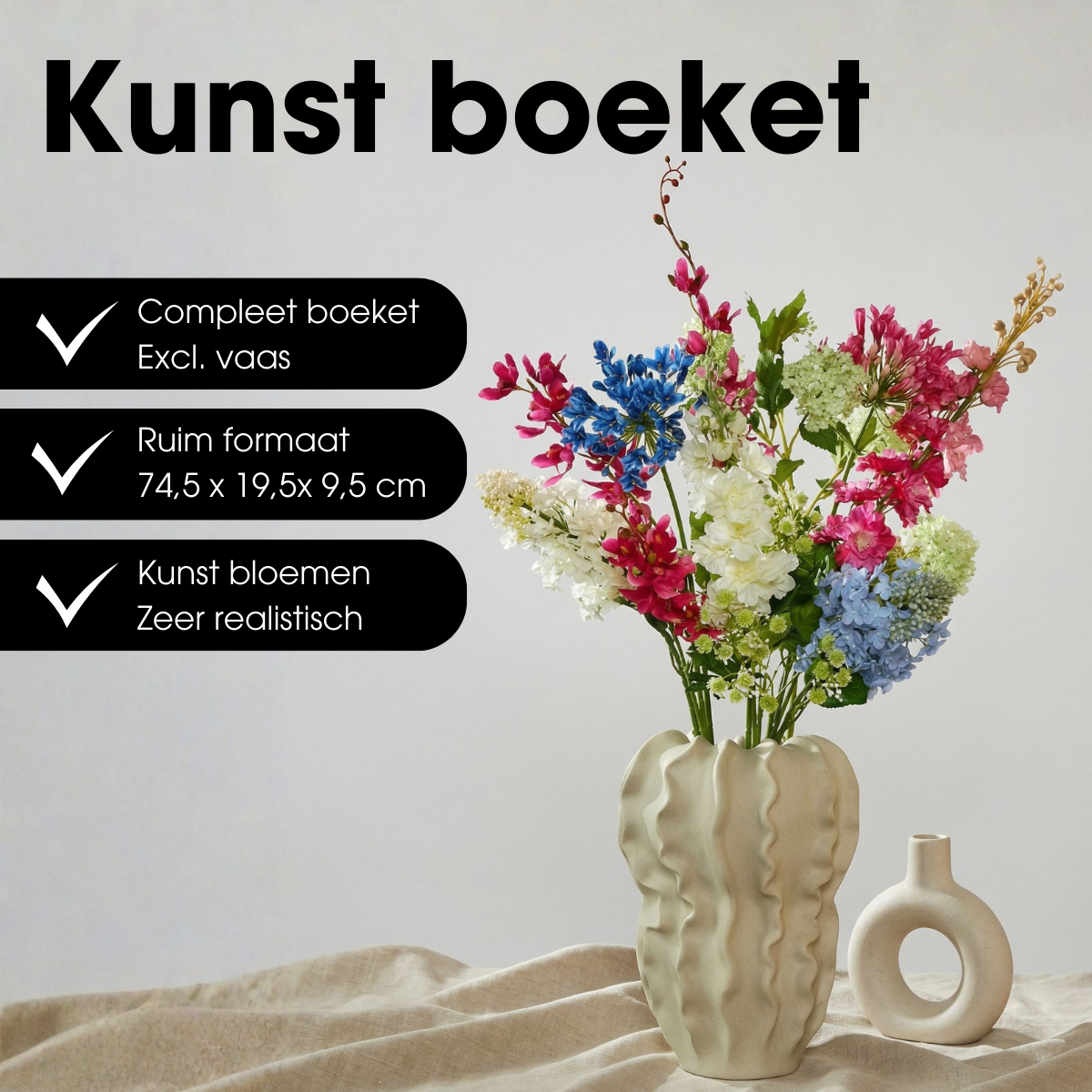 Boeket Kyra Meerkleurig Mica Decorations