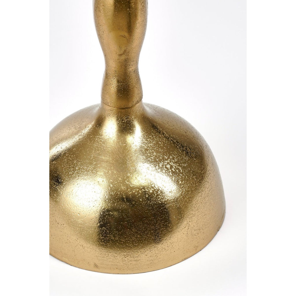 Duco Bijzettafel - H54 x Ø25 cm - FSC 100% - Gerecycled Aluminium - Goud