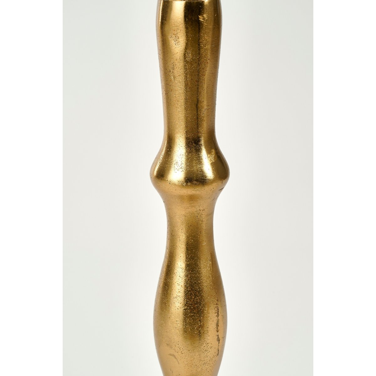 Duco Bijzettafel - H66 x Ø25 cm - Gerecycled Aluminium - Goud