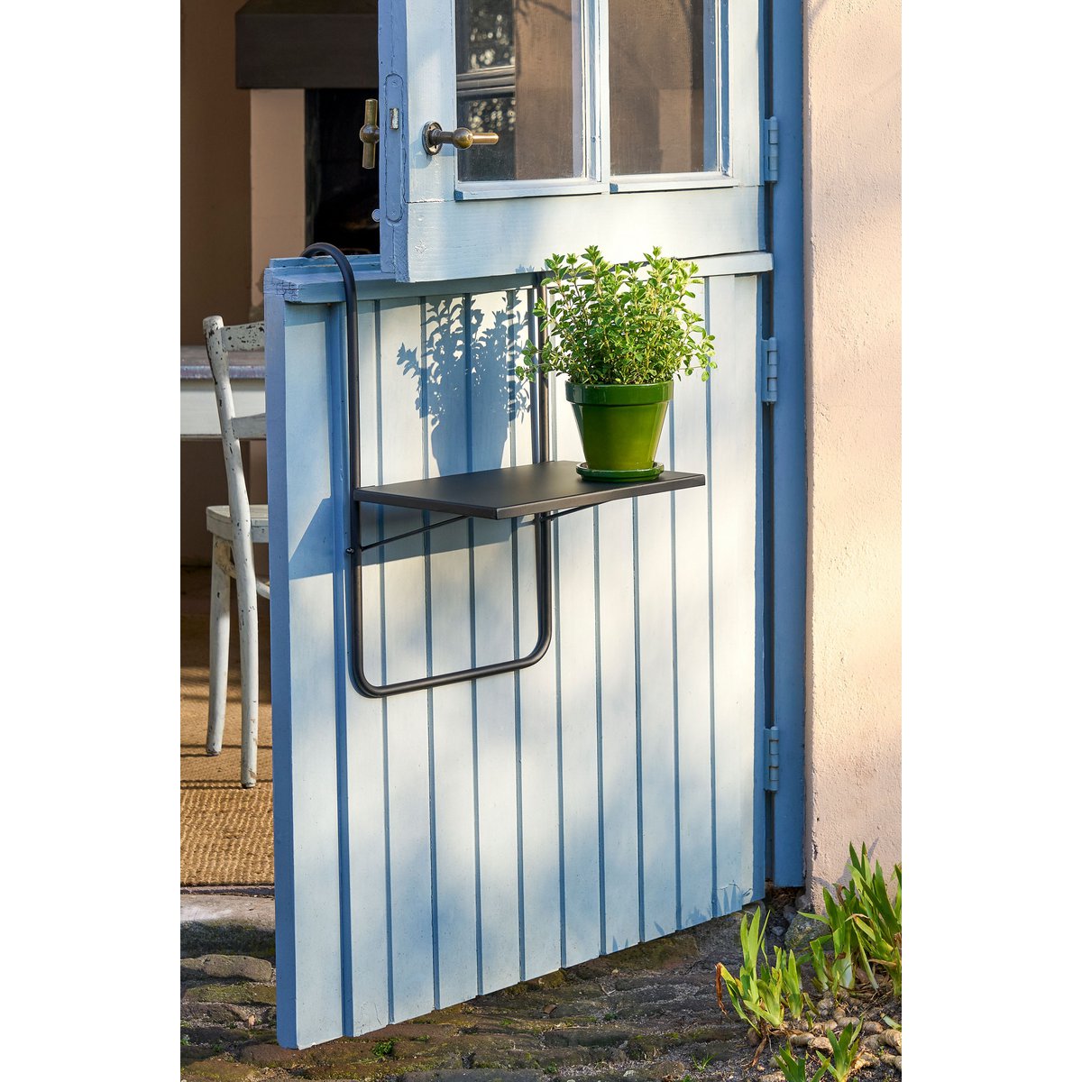 Bijzettafel buiten Seatle Zwart Mica Decorations