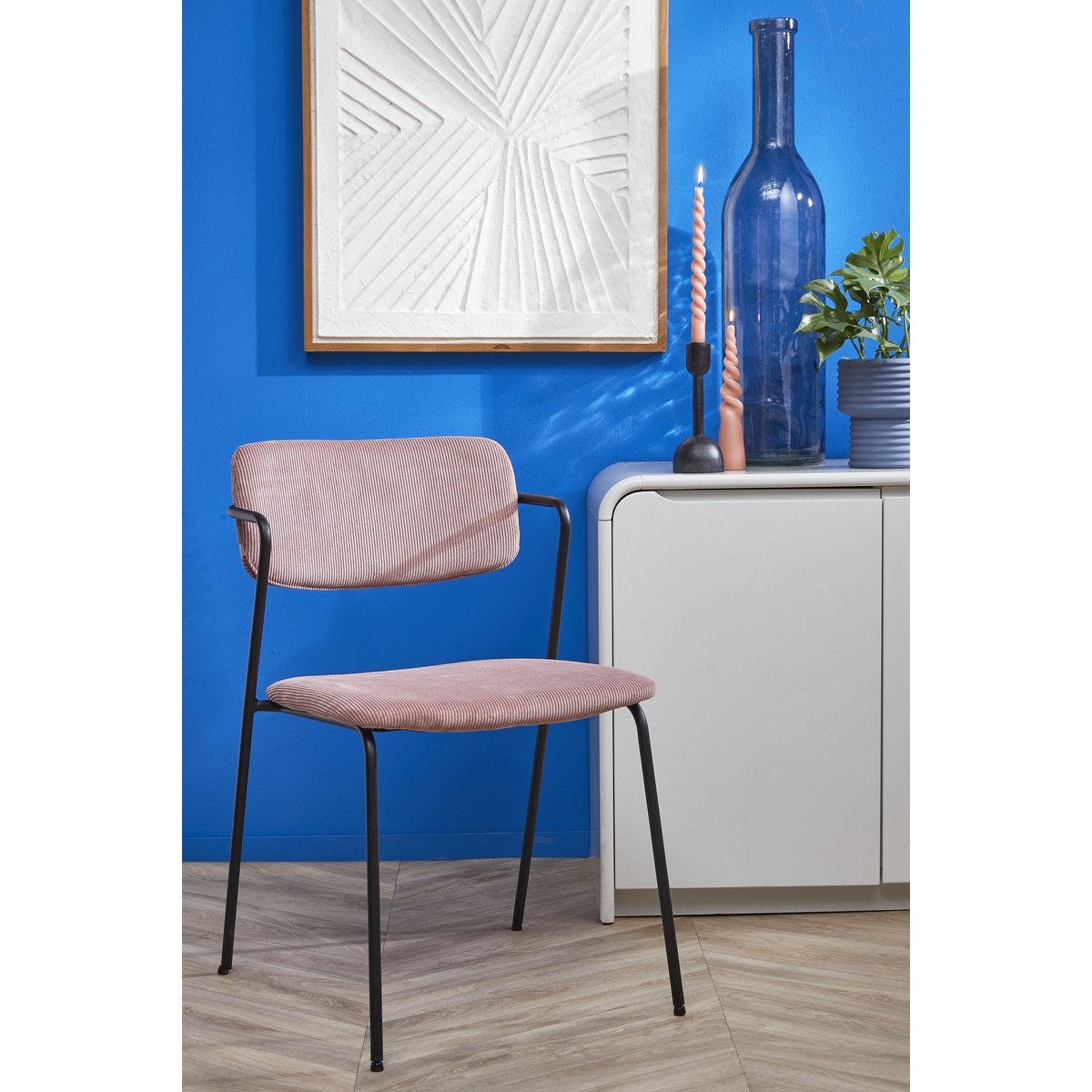 Decoratieve fles Rioja Lichtblauw Mica Decorations