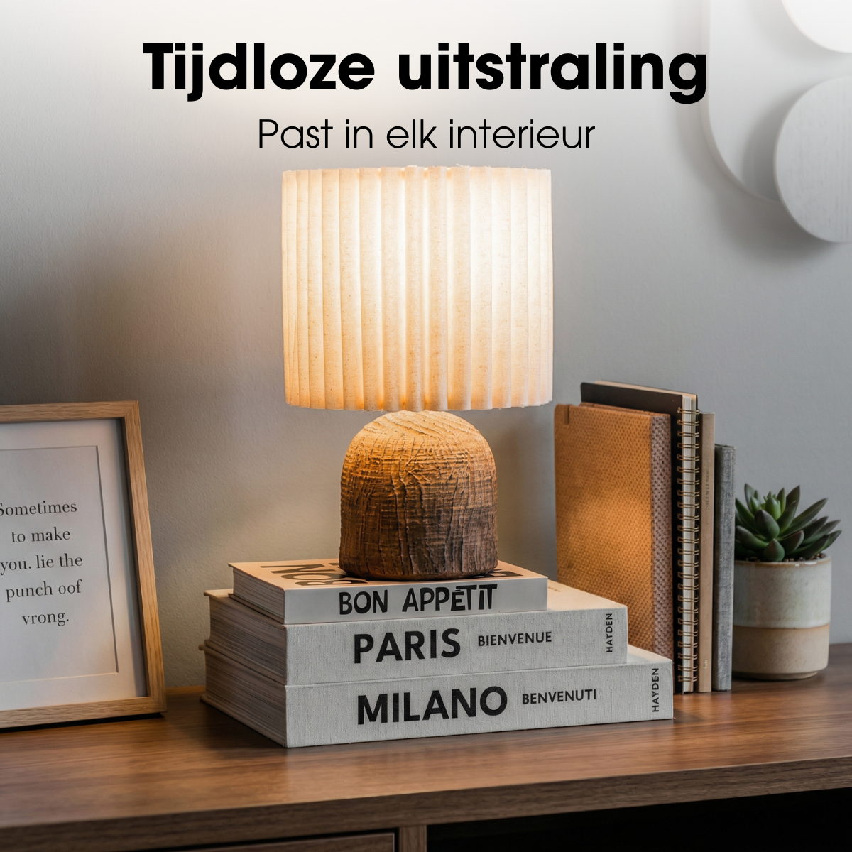 Tafellamp Frey Bruin Mica Decorations