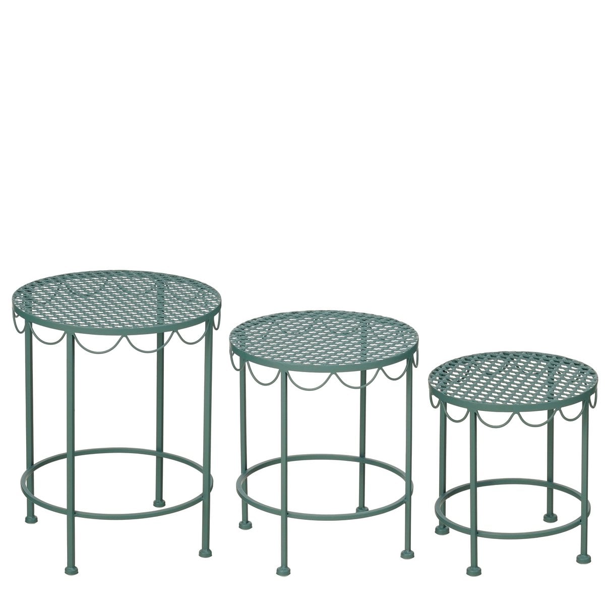 Plantenstandaard buiten Marseille Groen Mica Decorations