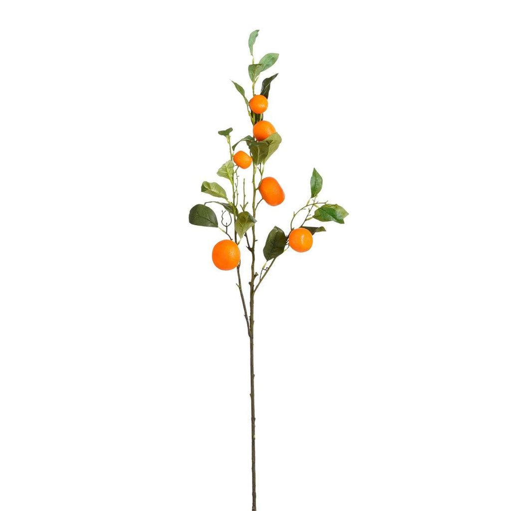 Kunsttak  Oranje Mica Decorations
