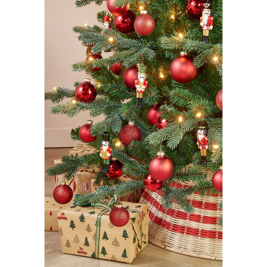 Kerstornament  Rood Mica Decorations