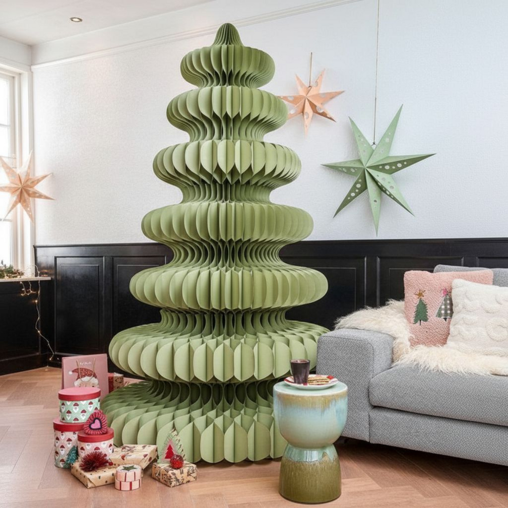 Decoratieve kerstboom  Groen Mica Decorations