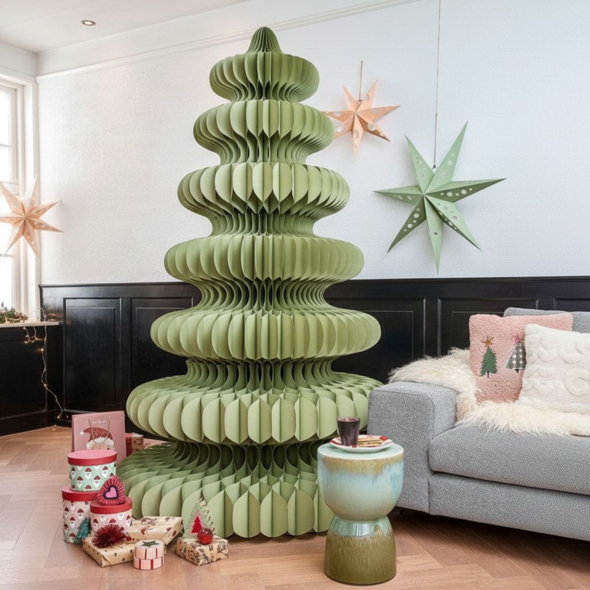 Decoratieve kerstboom  Groen Mica Decorations