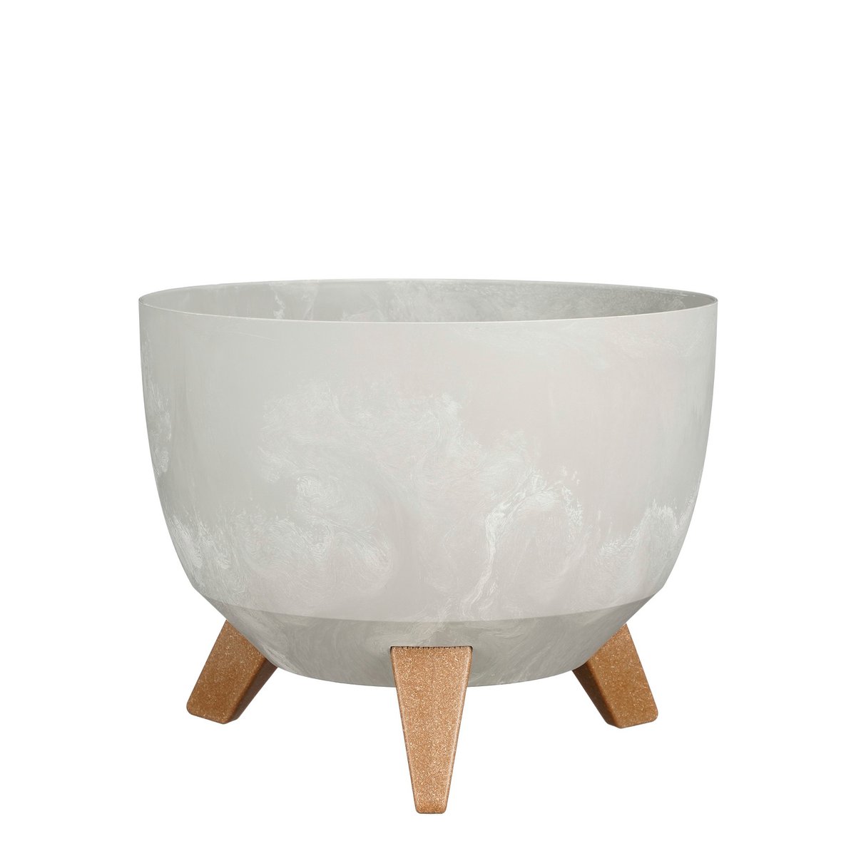 Plantenbak buiten Doppio Grijs Mica Decorations