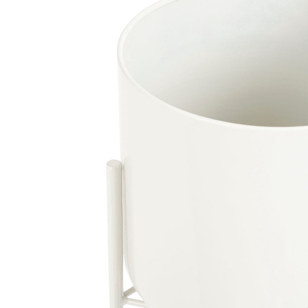 Bloempot binnen Colyn Wit Mica Decorations