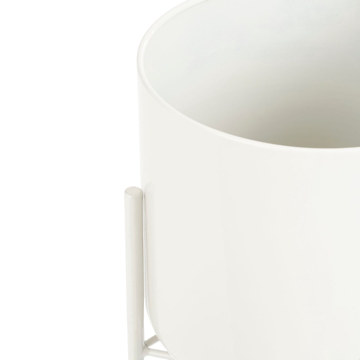 Bloempot binnen Colyn Wit Mica Decorations