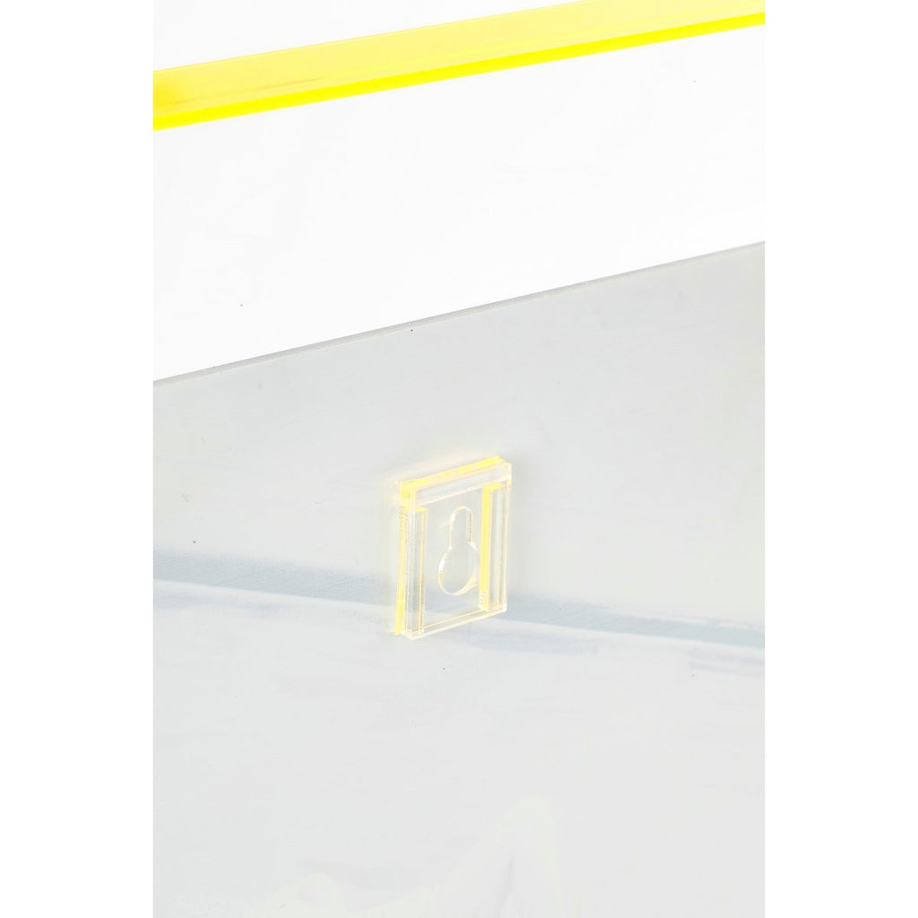 Women Wanddecoratie - L40 x B3 x H50 cm - Acryl - Grijs