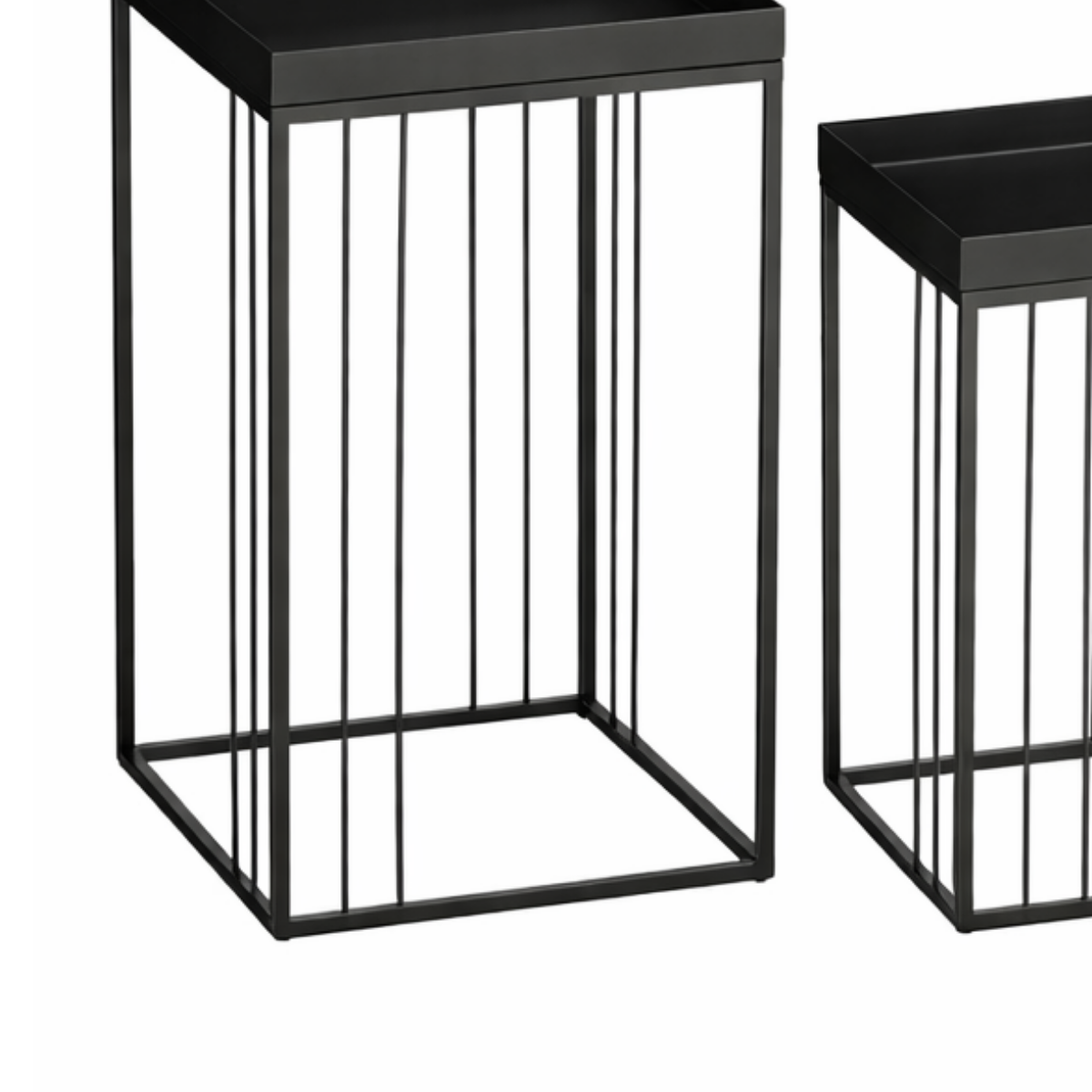 Bijzettafel Beth Zwart Mica Decorations