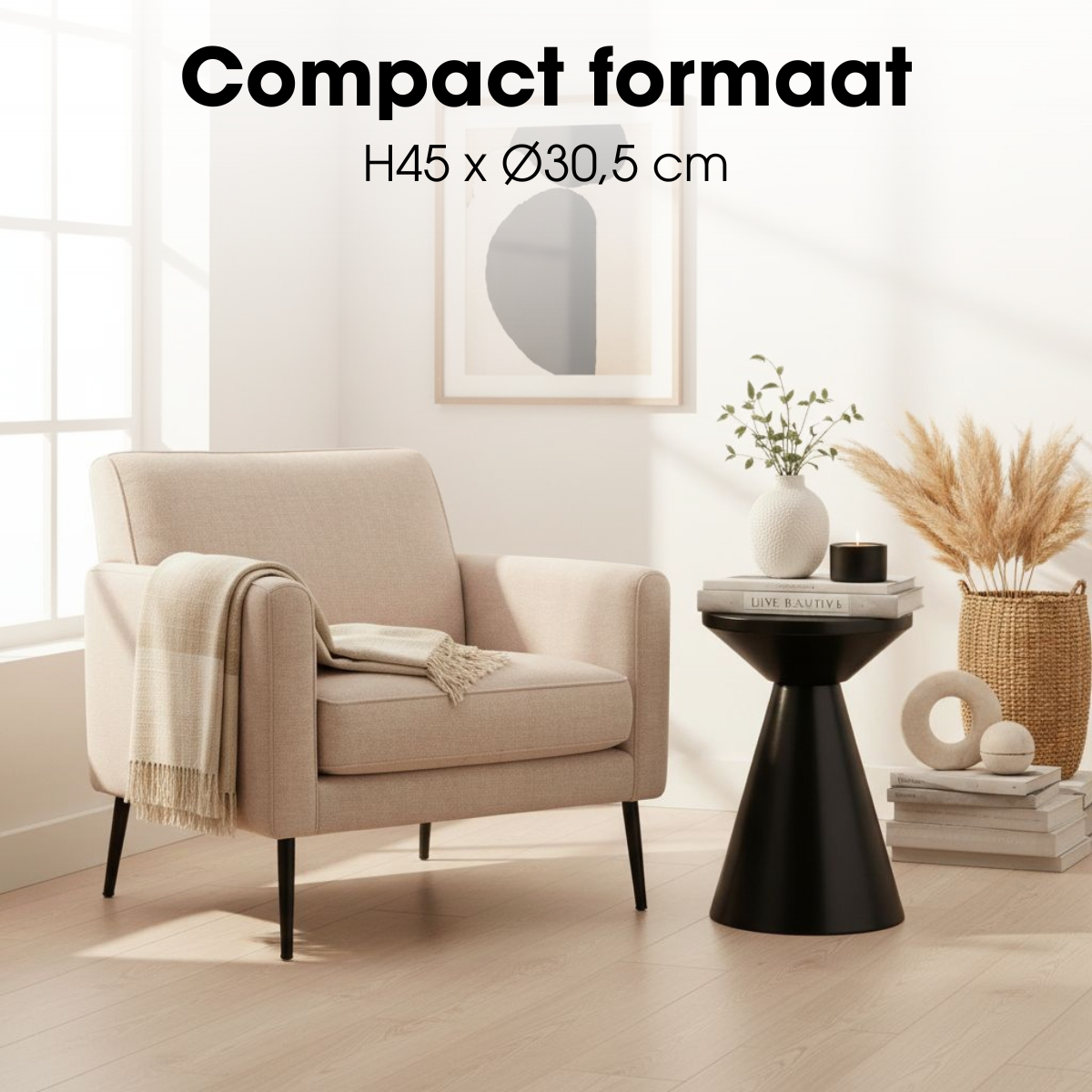 Bijzettafel Jim Zwart Mica Decorations