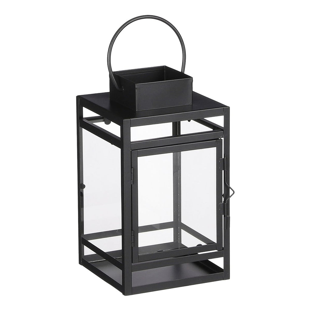 Storm Lantaarn - L14 x B13 x H23 cm - Zwart