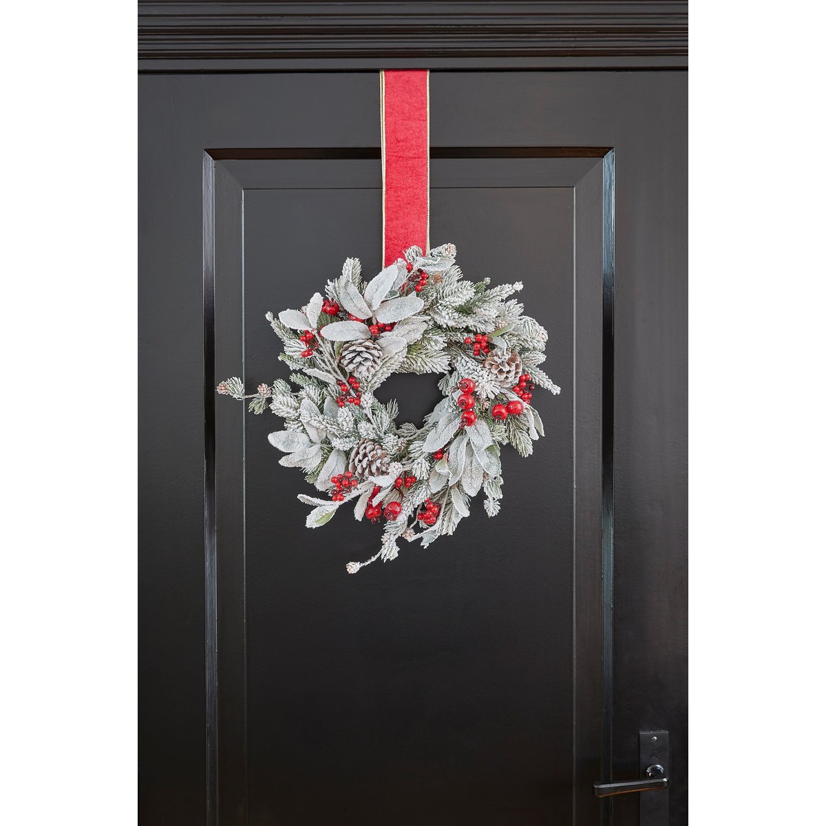 Kerstkrans Belfort Groen Mica Decorations
