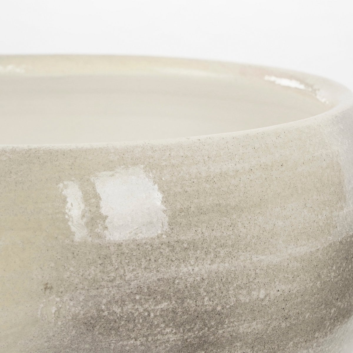 Plantenschaal binnen Lester Grijs Mica Decorations