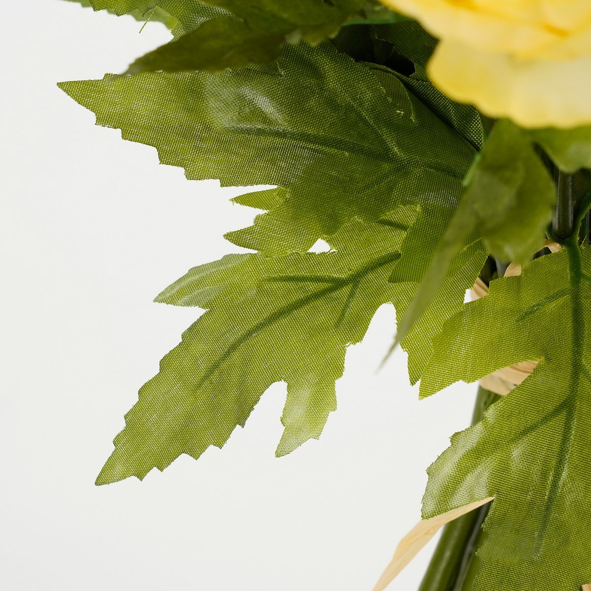 Ranonkels Kunstbloemen Boeket - H35 x Ø26 cm - Oranje