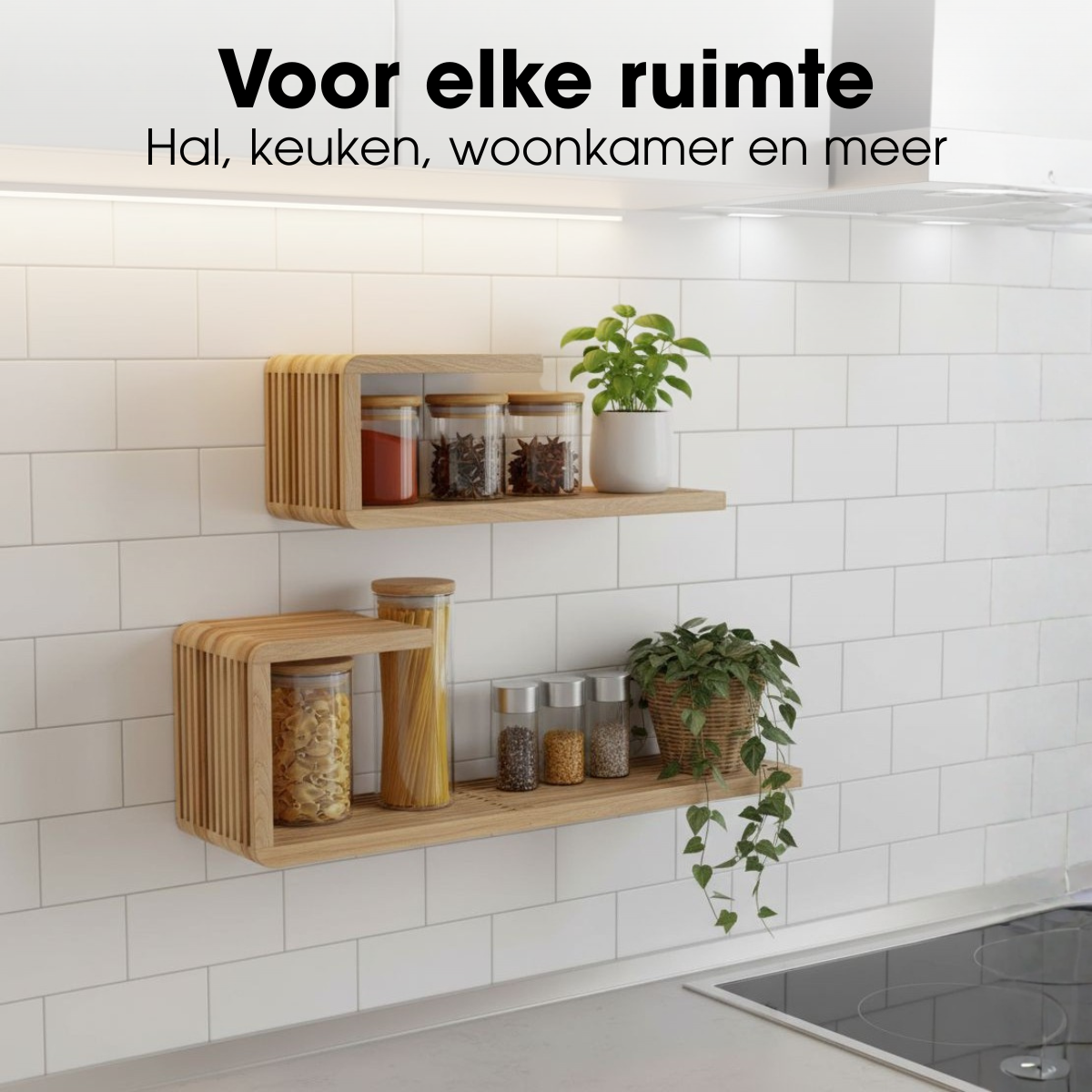 Wandplank Josha Bruin Mica Decorations
